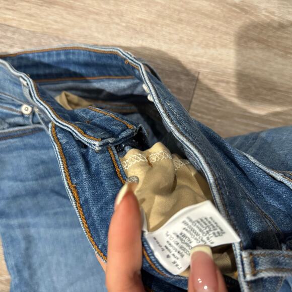 Rag and Bone Denim Cut off Shorts Size 27 High Waist Boy Short - Picture 3 of 5